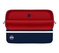 Port Designs Housse Universelle en Mousse à mémoire de Forme pour Ordinateur Portable Blanc Bleue 15.6 Pouces