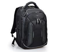 Port Designs Sac à dos Melbourne – Voyageur PC 15,6 pouces 25 L Étanche Anti Data Hacking RFID Noir