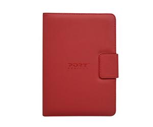 Port Designs MUSKOKA - Etui Folio Universel Rouge pour tablette 7’’