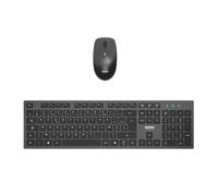 PORT Designs pack clavier + souris sans fil 2.4 GHZ USB-A USB-C avec touche IA
