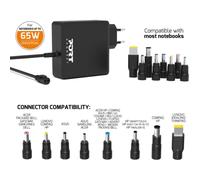 PORT DESIGNS PORT CONNECT Chargeur UNIVERSEL 65W 900093B