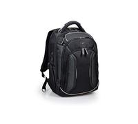 Port Designs Sac à dos Melbourne – Voyageur PC 15,6 pouces 25 L Étanche Anti Data Hacking RFID Noir