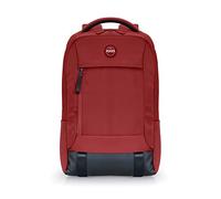 Port Designs Sac à Dos pc pour Ordinateur Portable Moderne & Confortable Base résitante à l'eau Torino II 15.6/16 Pouces Rouge