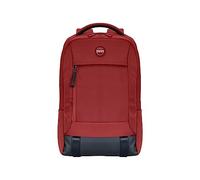 Port Designs Sac à dos PC Torino II – 15,6/16 pouces, confortable, base résistante à l'eau – Rouge