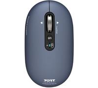 PORT Designs Souris sans fil rechargeable bluetooth Pure Mac 3200 dpi - Bleu foncé