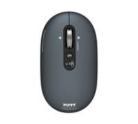 PORT Designs Souris sans fil rechargeable bluetooth Pure Mac 3200 dpi - Gris