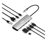 PORT Designs Station d'accueil USB-C 9 ports USB-C/USB-A/HDMI/RJ45/SD