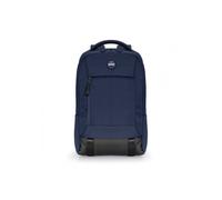 Port Designs Sac à dos PC TORINO II 15.6/16 pouces, moderne et confortable, Bleu