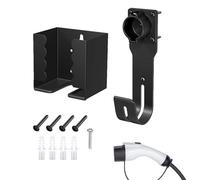 Port du chargeur pour véhicules électriques - Dock mural et organisateur de câbles, ensemble de supports de boîte de contrôle, étui pour buses protégées, rangement extérieur robuste | accessoire EV