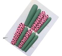 Port fait à la main de patchs for ongles de style européen et américain, teinture halo, patchs détachables for nail art, faux ongles(A-003,S)