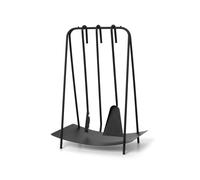 Ferm Living - Ensemble de cheminée Port, noir