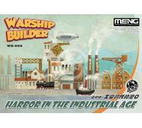 Warship Builder-harbor In The Industrial Age (cartoon Model)--model