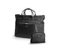 PORT Designs Sac à main pour PC portable 16" MUSE SIGNATURE ECO avec pochette - Noir/Brun