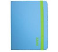 PORT Noumea Universal - Étui à rabat pour tablette - polyuréthane, velours - bleu, vert - 8" G