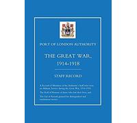 Port Of London Authority - The Great War 1914-1918