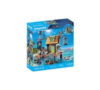 Playmobil Jouet Port Pirate avec Prison de Corsaires – Figurines de pirates – Dès 4 ans – 71792
