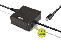 PORT PORT900097 - Chargeur PC Universel Filaire USB C 65W Noir