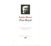 Port-Royal Sainte-Beuve (Auteur), Maxime Leroy (Edité par)