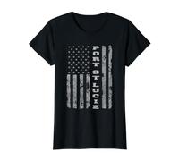 Port Sainte Lucie, Floride, Drapeau américain T-Shirt Graphique avec Valeur