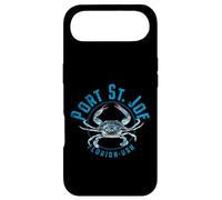 Port St Joe Florida Forgotten Coast Designs, Crabe Bleu Coque pour iPhone Air
