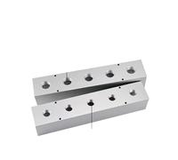 (Port To Port 50mm)50x50mm G1" In G1/2" Out 2-12 Ways Aluminium Alloy Distributor Manifold Splitter Block Pneumatic Air Fitting(6 Ways G1-G1l2)