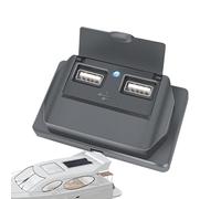 Port USB 12 V, prise USB RV, support mural 12 V | Prise de port USB murale pour camping-car 3,1 A,Chargeur de téléphone RV, adaptateur de prise USB, chargeur de prise USB de voiture pour Bus marin mot