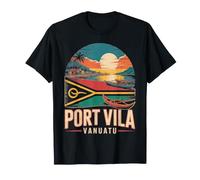 Port Vila Vanuatu - Souvenir de Voyage - Scène vive T-Shirt