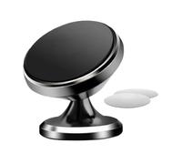 Porta 'Auto via smartphone magnétique - Il prend en charge par téléphone 'Auto magnetica può ruotare di 360 gradi Senza bloccare la Presa d'aria. La base dello schermo verticale e orizzontale può