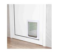 Porta cane a 2 funzioni S-M, bianca Trixie