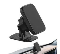 Porta del telefono per auto magnetica - Support par support par telefono automatico, support par cellulare console centrale, cradella per smartphone automatico rotabile per veicoli