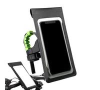 Porta del telefono per biciclette, support per telefoni in bici - Porta del telefono cellulare rotabile a 360 gradi,Borsa per manubrio per bici a rilascio rapido, tastiera di Smartphone impermeabile