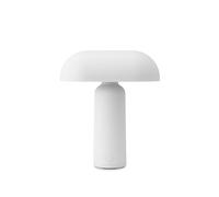 Porta Lampe à Poser Portable Blanc