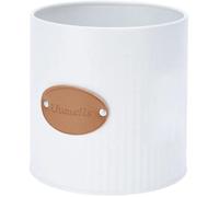 Porta Posate In Metallo Bianco 12cm Multicolore