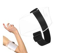 Portabadge - Supporto Braccio | Fascia porta skipass da sci e snowboard in PVC e poliestere, regolabile per adulti e bambini, resistente e comoda per biglietti funivia