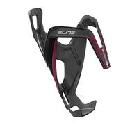 Elite srl Carbone Elite Vico Carbo Porte-bidon Mixte, Noir Mat/Bordeaux, Taille Unique