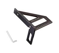 Portabilité Angles Scribers Tool Souverain Multifonctionnel 45/90 Marquage De Degrés Pour La Construction Professionnelle Du Travail Du Bois Utilisez Des Procureurs Carrés De Bois