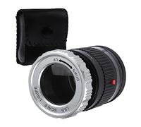 Portable 10x Loupe Grossissante avec Objectif 30 mm, LED et lumière UV pour Précis Mesure de Petits Objets Tels Que Bijoux, Textiles, Pièces de Monnaie et Timbres