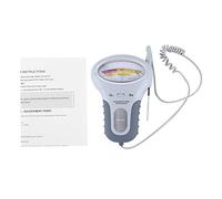 PORTABLE 2 pouces 1 PH de qualité PH CL2 TESTER METTERIFICATIONS - SAFECT EFFICANT POOL & SPA TESTER POUR LES LECTURES précises idéales pour un usage domestique