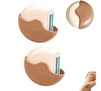 Portable 3-Layer Hair Shaver with Rotating Cover,3-Layer Triple Blade Shaver with Moisture Strip,Irritation-Free Shave,Wet & Dry Compact Razor,for Legs Arms Underarms and Face