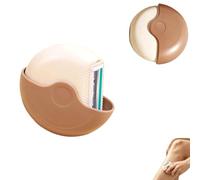 Portable 3-Layer Hair Shaver with Rotating Cover,3-Layer Triple Blade Shaver with Moisture Strip,Irritation-Free Shave,Wet & Dry Compact Razor,for Legs Arms Underarms and Face