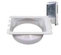 Portable AC Exhaust Hose Coupler | Air Conditioner Exhaust Hose Connector, Mobile AC Accessories, For Window Home Workplace Bedroom Living Kitchen Garage Indoor