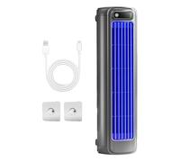 Portable AC Fan Air Natural Wind, Climatiseur Mobile Portable, Rafraichisseur D'Air, Ventilateur De Climatisation, 3 Vitesses Réglables Et Compact Pour Salon, Cuisine, Bureau, Table Ou Montage Mural
