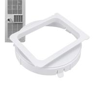 Portable AC Hose Adapter - Square to Round Connector | 5.9 Inch Coupler