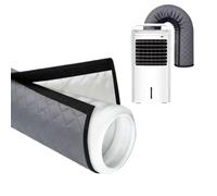 Portable AC Hose Insulation Sleeve - Universal Insulated Pipe Cover