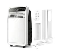 Portable AC Unit UK Plug 12H Timer Wheels Télécommande 9000-14000 BTU Ventilateur de déshumidificateur de Refroidissement pour Bureau de Chambre avec Tuyau d'échappement
