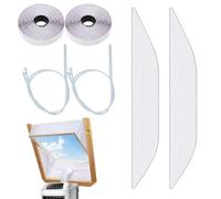Portable Ac Window Seal Universal No-Drill Windproof Seal Strips Baffle