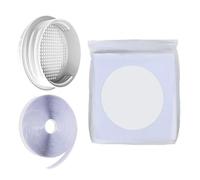 Portable AC Window Vent Kit - Polyester ABS 400x37x1cm | Air Conditioner Vent Seal Panel, Adjustable Replacement | Exhaust Hose Accessories For Dryers Indoor Home Apartment Easy Installation