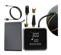 Portable Air Compressor, Quiet Tire Pump, Electric Auto Inflator, Rechargeable Screen Device, Compact Travel Tool, for Cars Bikes Trucks Motorcycles Roads Camping Outdoor Driving Safety