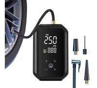 Portable Air Compressor, Tire Inflation Device, Rechargeable Pressure Pump with Fast Fill Feature, Compact Air Tool, Digital Display Inflator with Smart Control, Auto Pump for Sports Gear and Travel