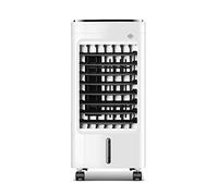 Portable Air Conditioner Fan Office Bladeless Space Air Coolers，Ultra- Quiet Single Cool for Bedroom Air Conditioning Unit， House Water- Cooled Portable Cold Air Fan White